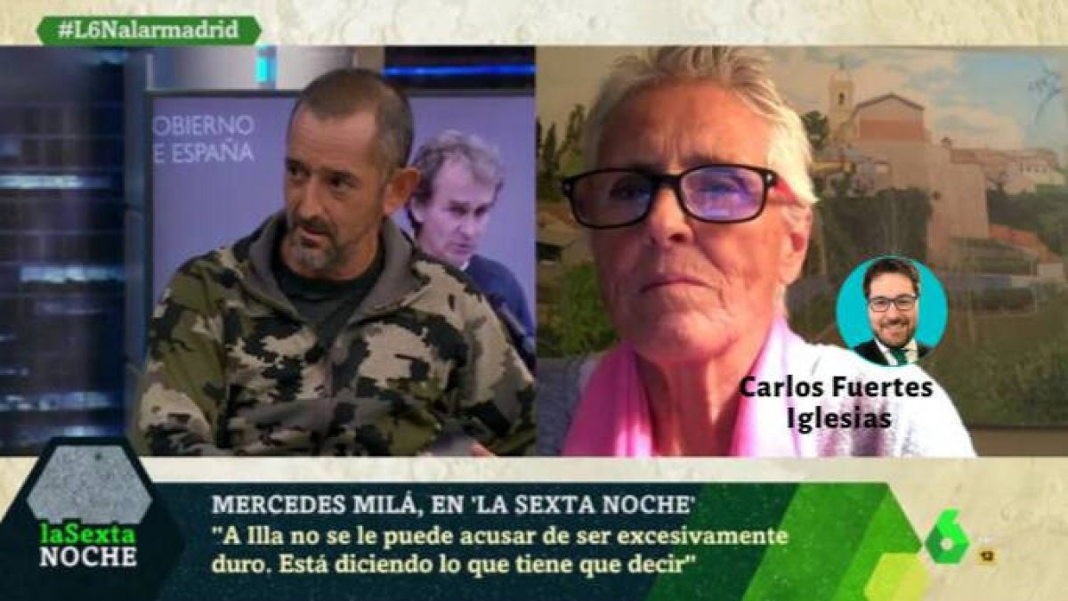 Mercedes Milá, fustigando al doctor Cavadas