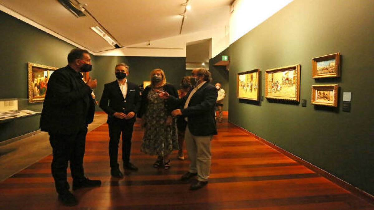 Exposición de Joaquín Agrasot en el MUBAG de Alicante.