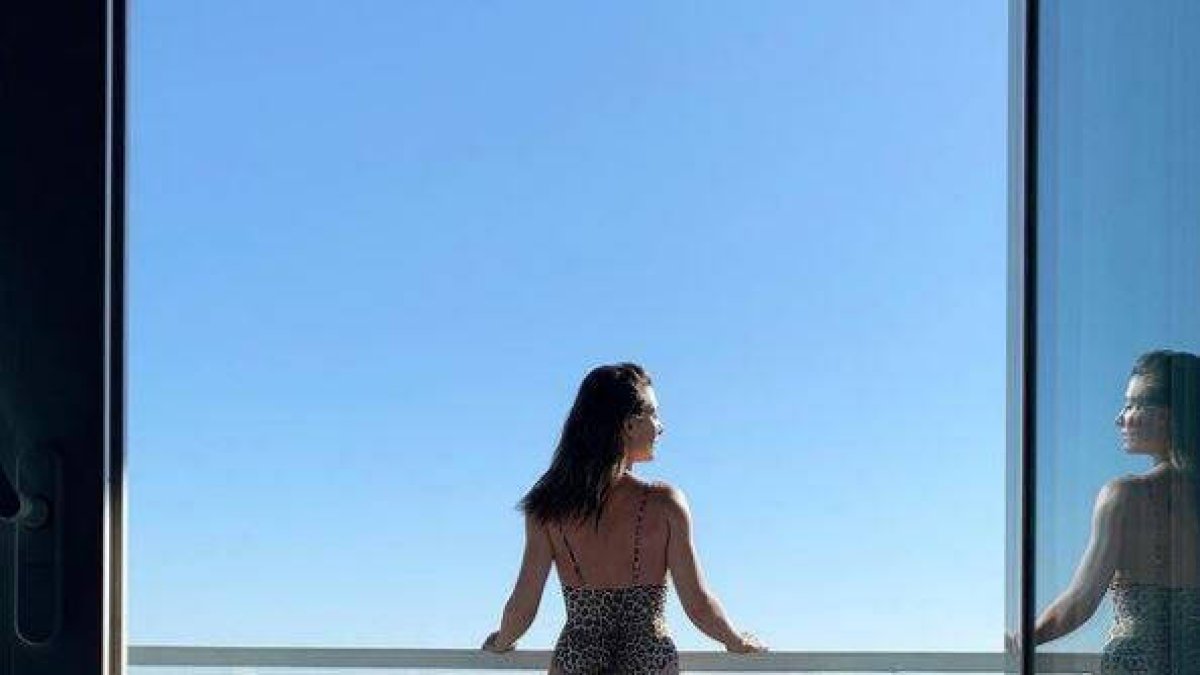 Nagore Robles está feliz.