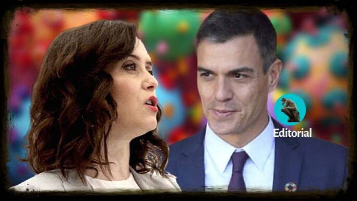 Díaz Ayuso y Sánchez