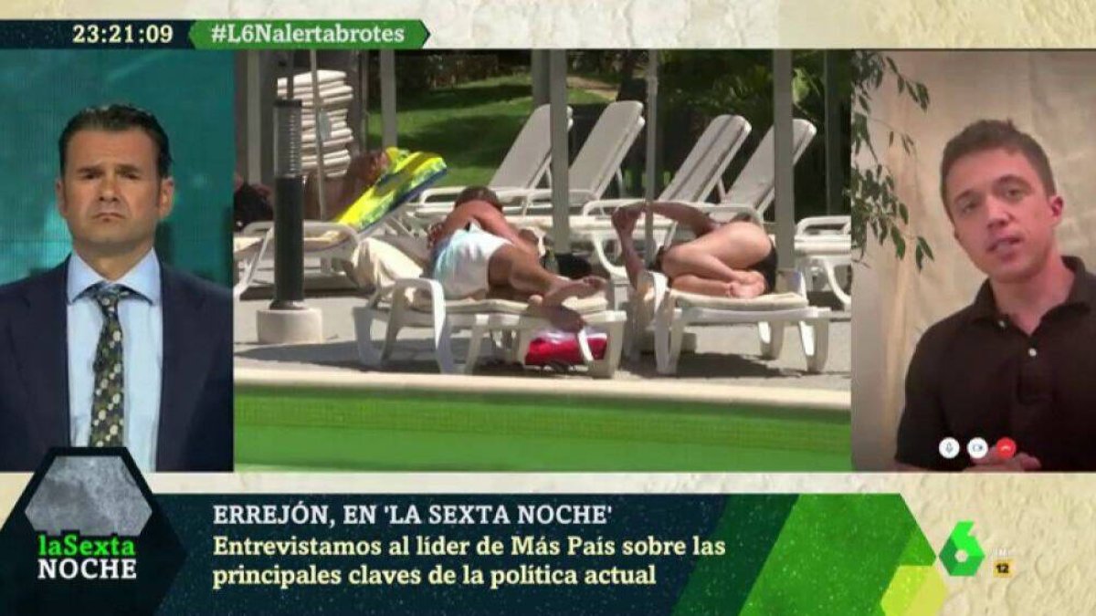 Errejón, entrevistado en La Sexta Noche