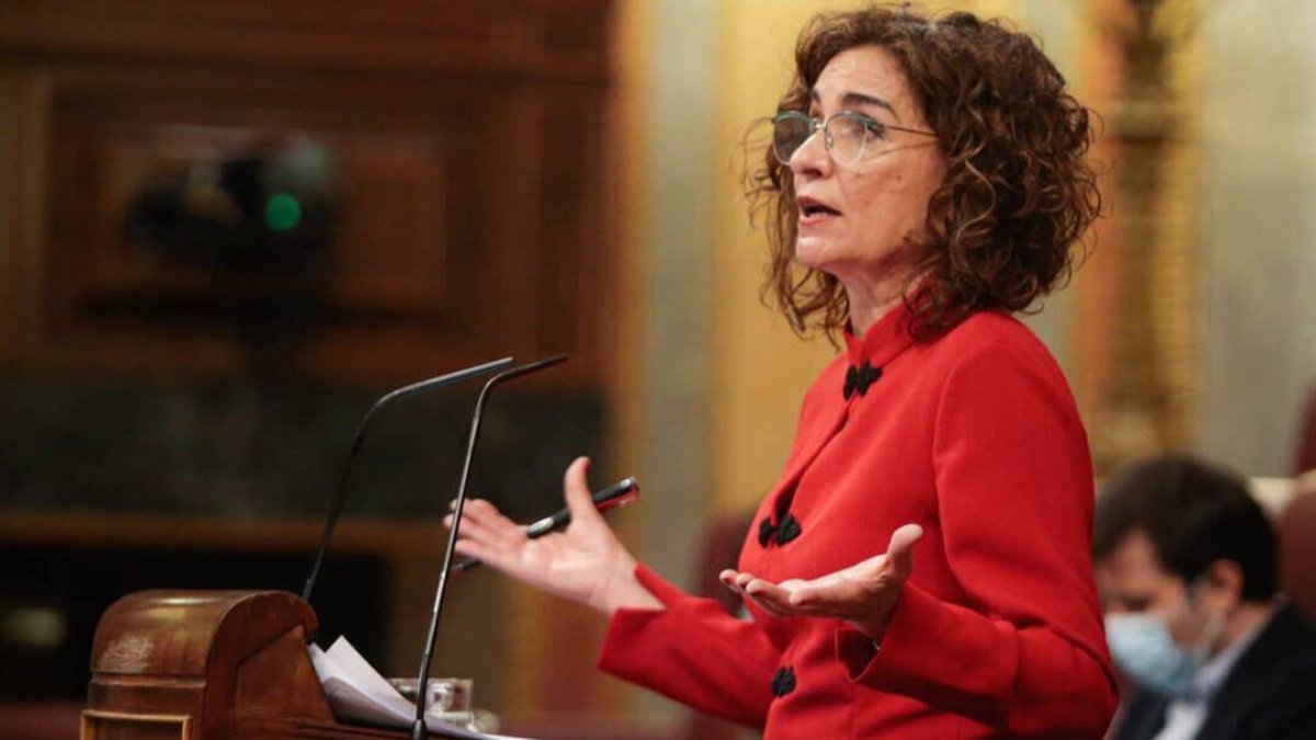 La ministra de Hacienda, María Jesús Montero
