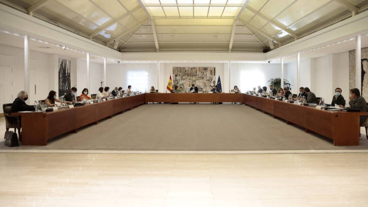 El Consejo de Ministros de este martes.