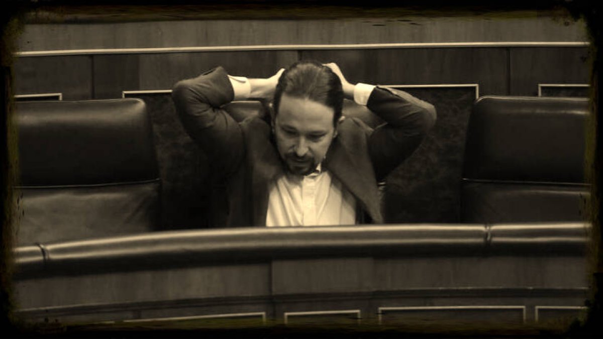 Pablo Iglesias, en el Congreso