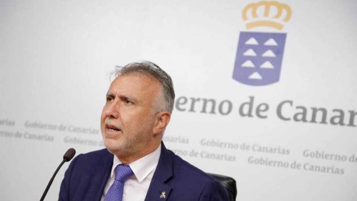 El presidente de Canarias.