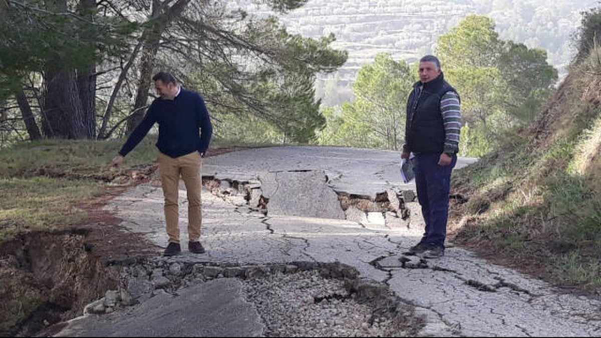 El diputado de Carreteras, Alejandro Morant, ha destacado que la Diputación de Alicante “se volcó desde el primer momento con todos los municipios afectados