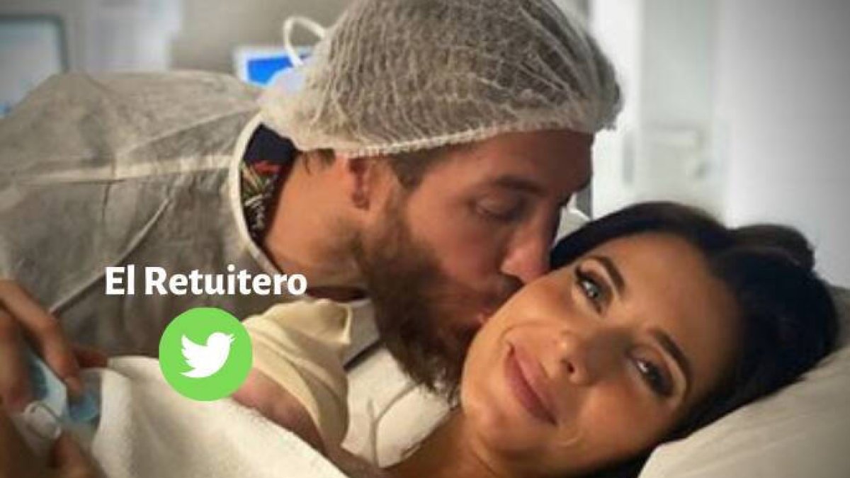 Sergio Ramos y Pilar Rubio, recién paridos