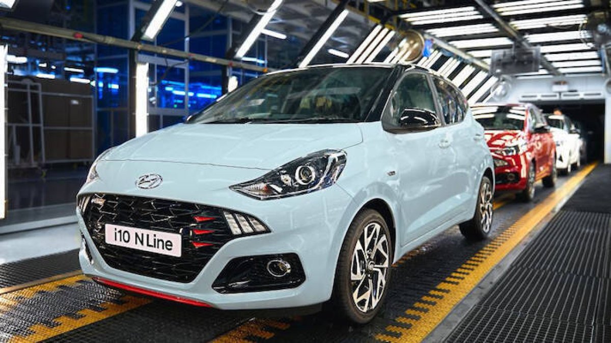Hyundai ya fabrica el i10 NLine en Europa