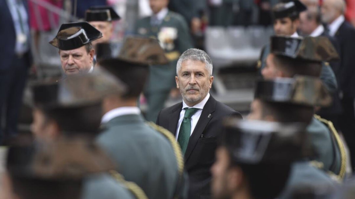 El ministro Grande-Marlaska.