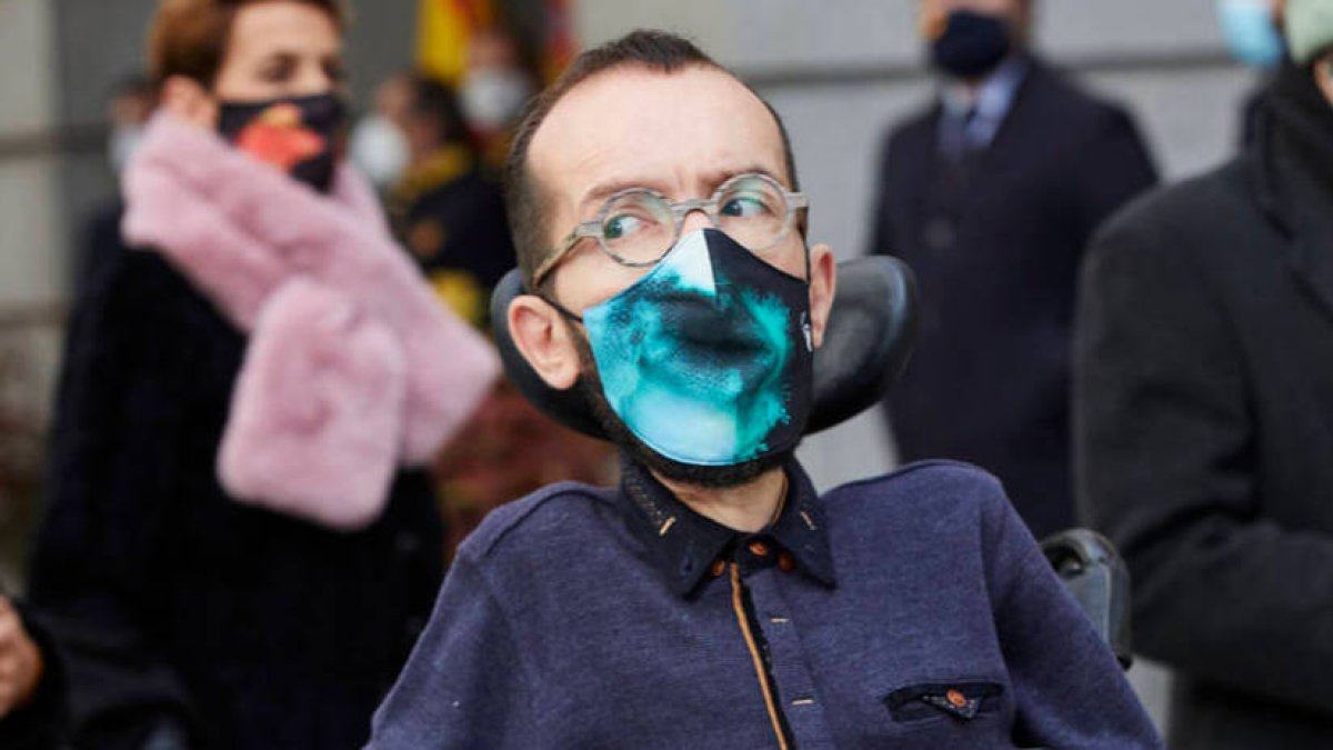 El portavoz de Podemos, Pablo Echenique