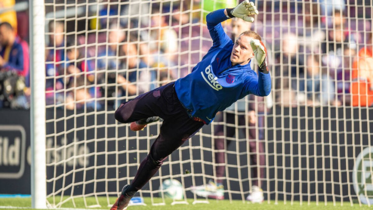 Ter Stegen, portero del FC Barcelona.