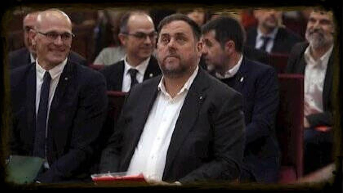 Junqueras y el resto de condenados