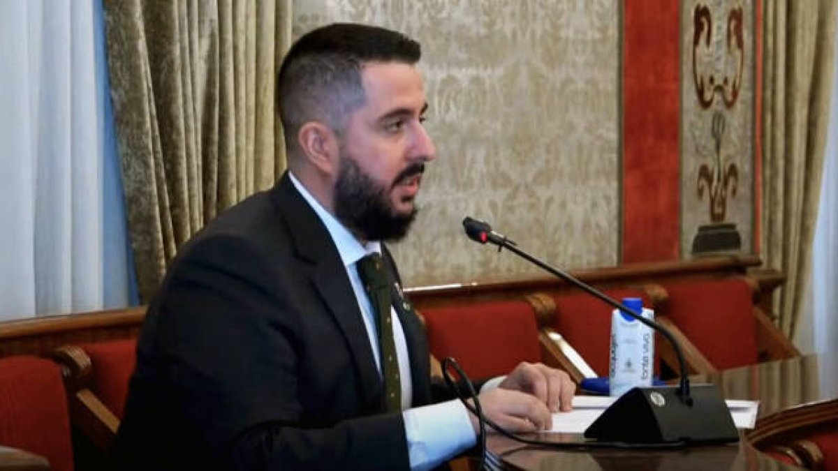 Mario Ortolá, portavoz de Vox en el Ayuntamiento de Alicante