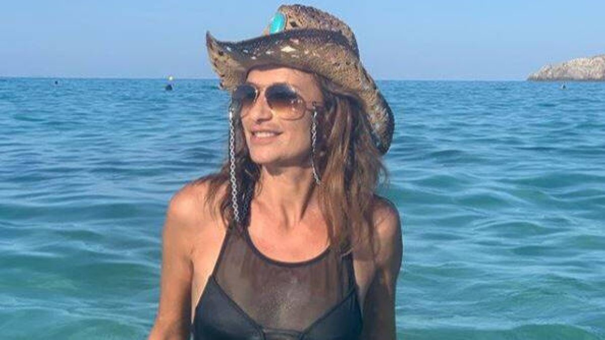 Gema López está estupenda disfrutando de sus vacaciones.