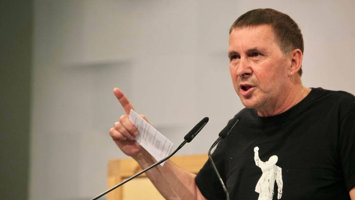 Arnaldo Otegi, líder de Bildu