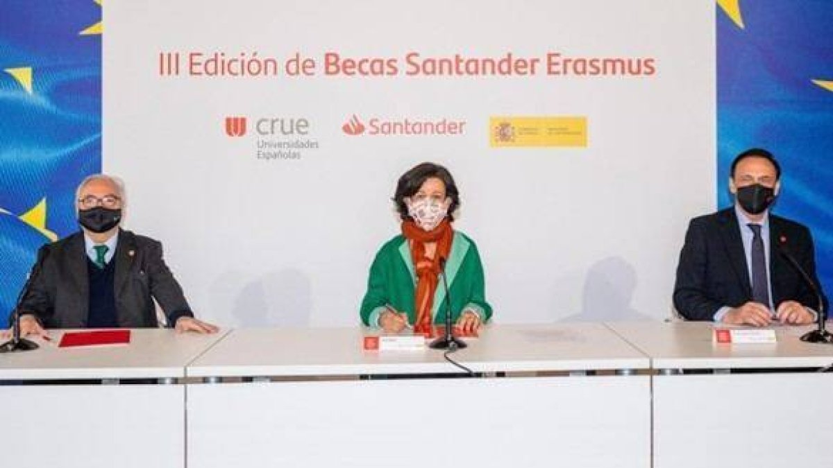El Santander dará más de 2.000 becas erasmus en 2021