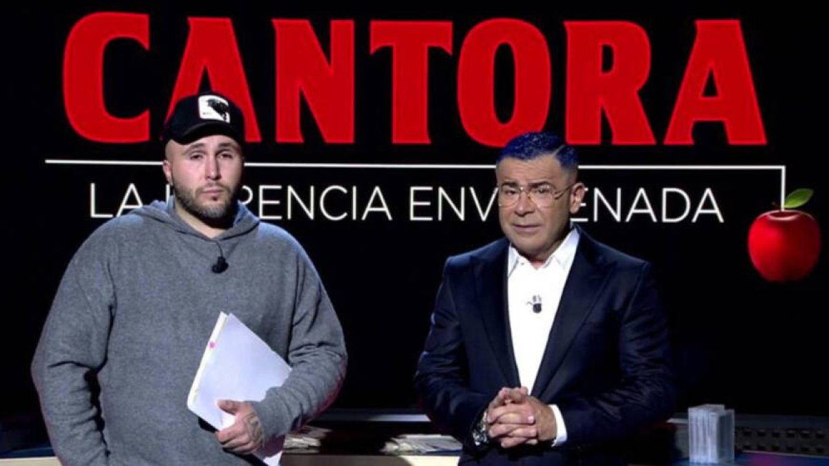 Kiko Rivera y Jorge Javier Vázquez en 