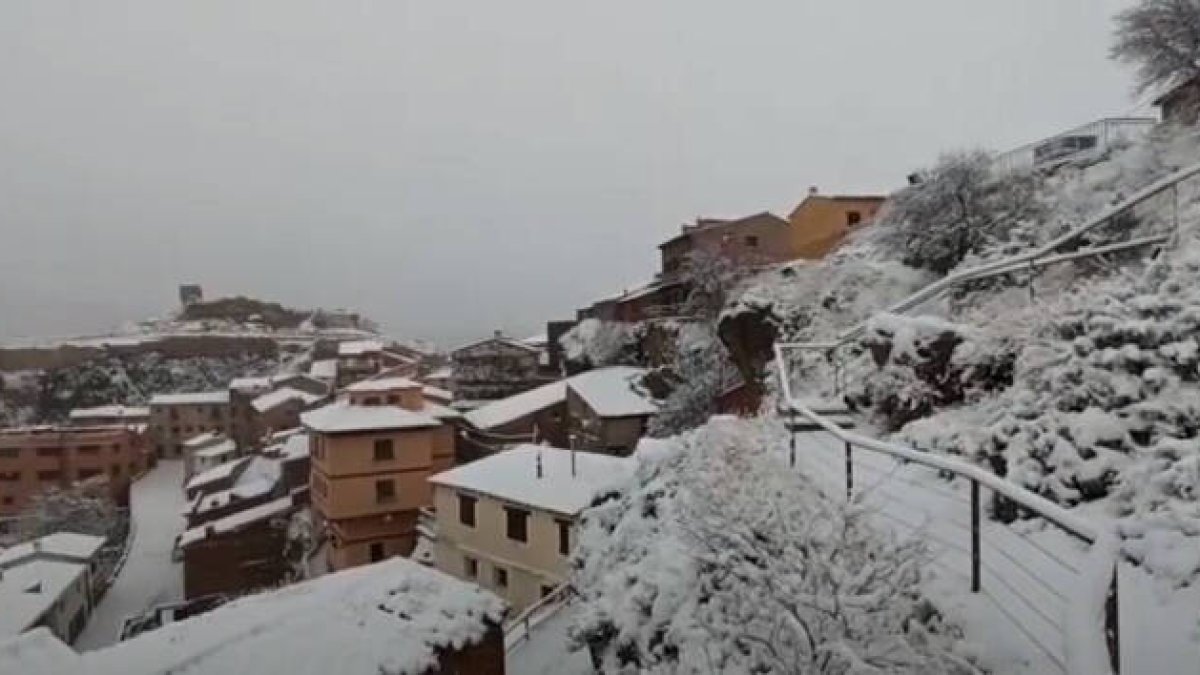 Nevada en Castielfabib (Rincón de Ademuz) FOTO: Eduardo Aguilar