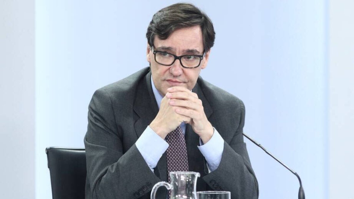 El ministro de Sanidad, Salvador Illa