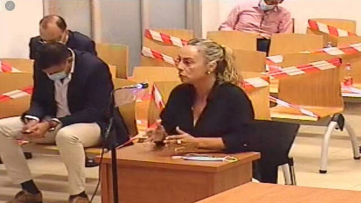 Sonia Castedo ha prestado declaración esta mañana en la Audiencia Provincial