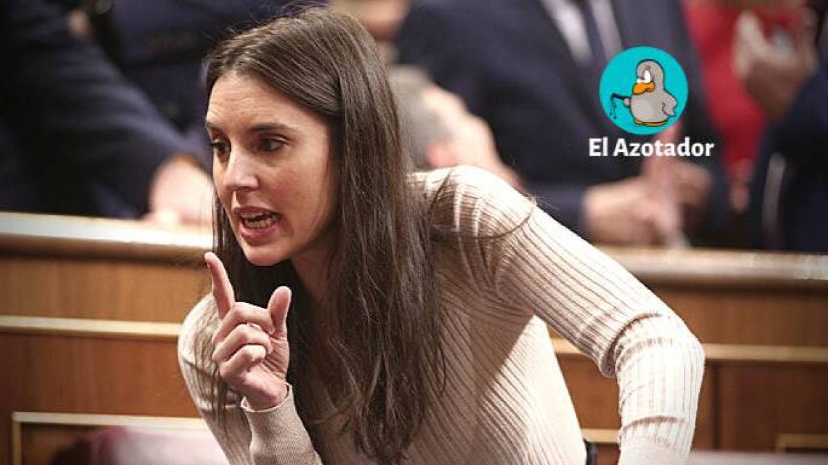 Irene Montero, poseída en el Congreso en diciembre