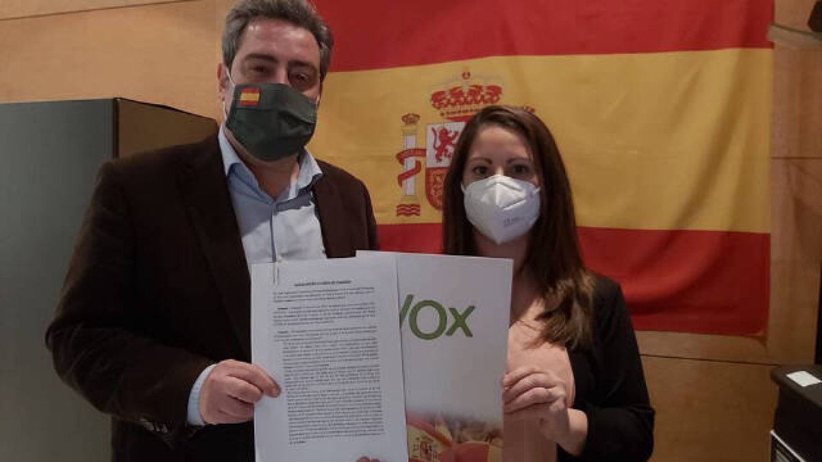 José María Llanos y Ana Vega.