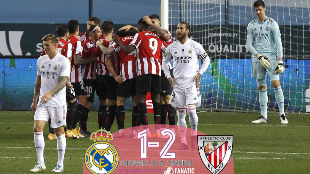 Real Madrid 1 – 2 Athletic: Supercastañazo