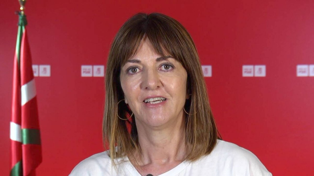 La líder del PSE, Idoia Mendia.