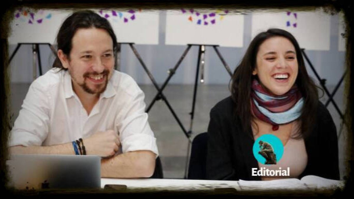 Pablo Iglesias e Irene Montero