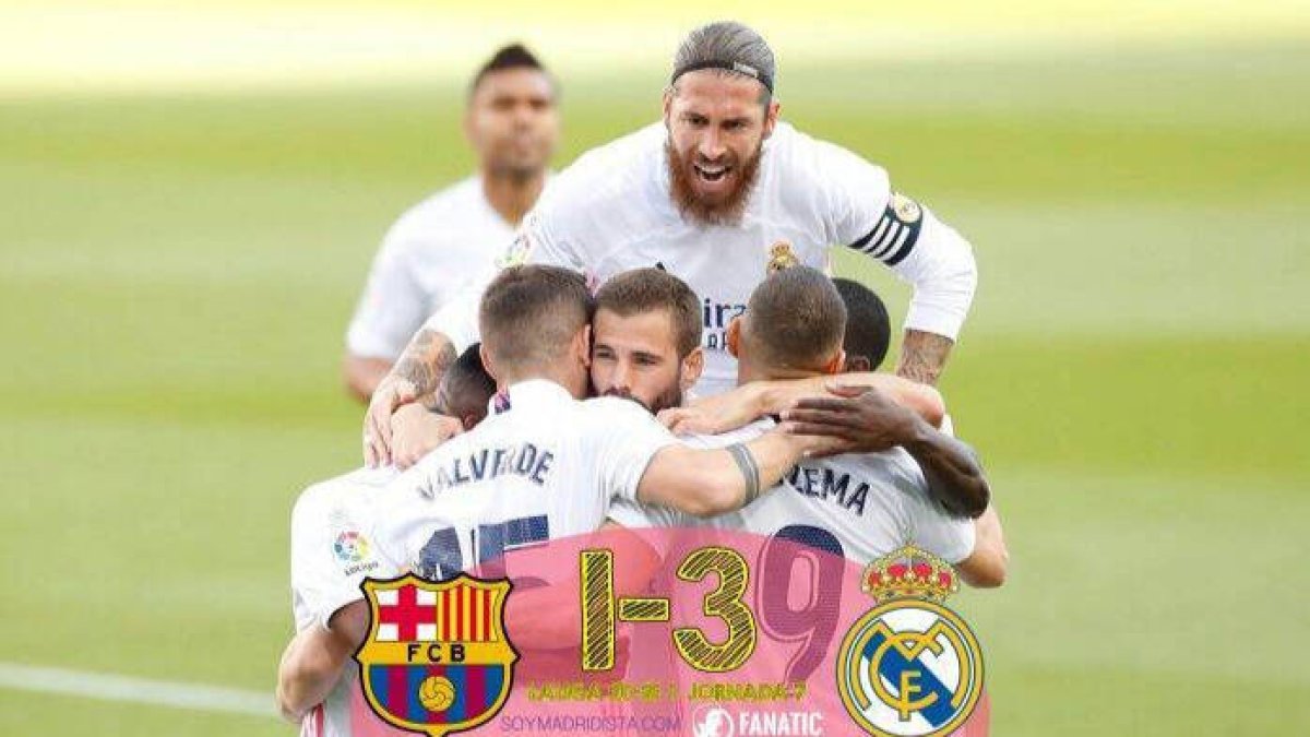 Barcelona 1-Real Madrid 3: El Madrid impone los recortes al Barcelona