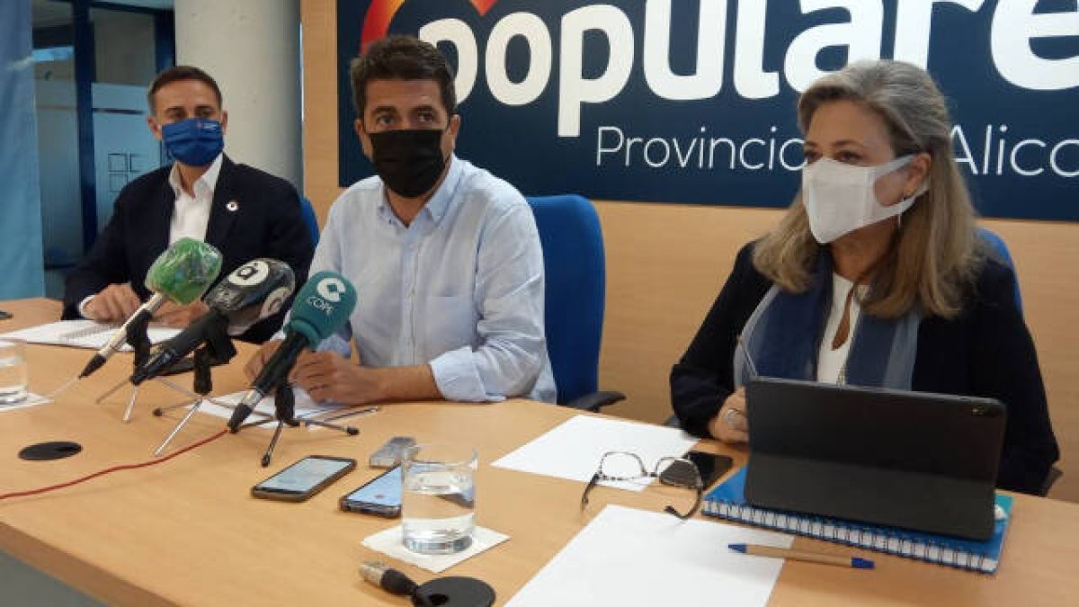 Carlos Mazón cree que la moción de censura presentada por Vox ha sido