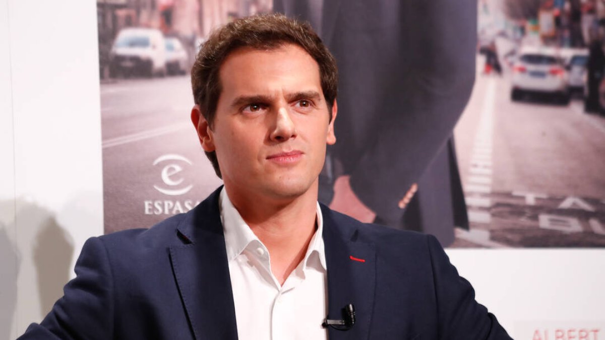 Albert Rivera durante la presentación de su libro 'Un ciudadano libre'