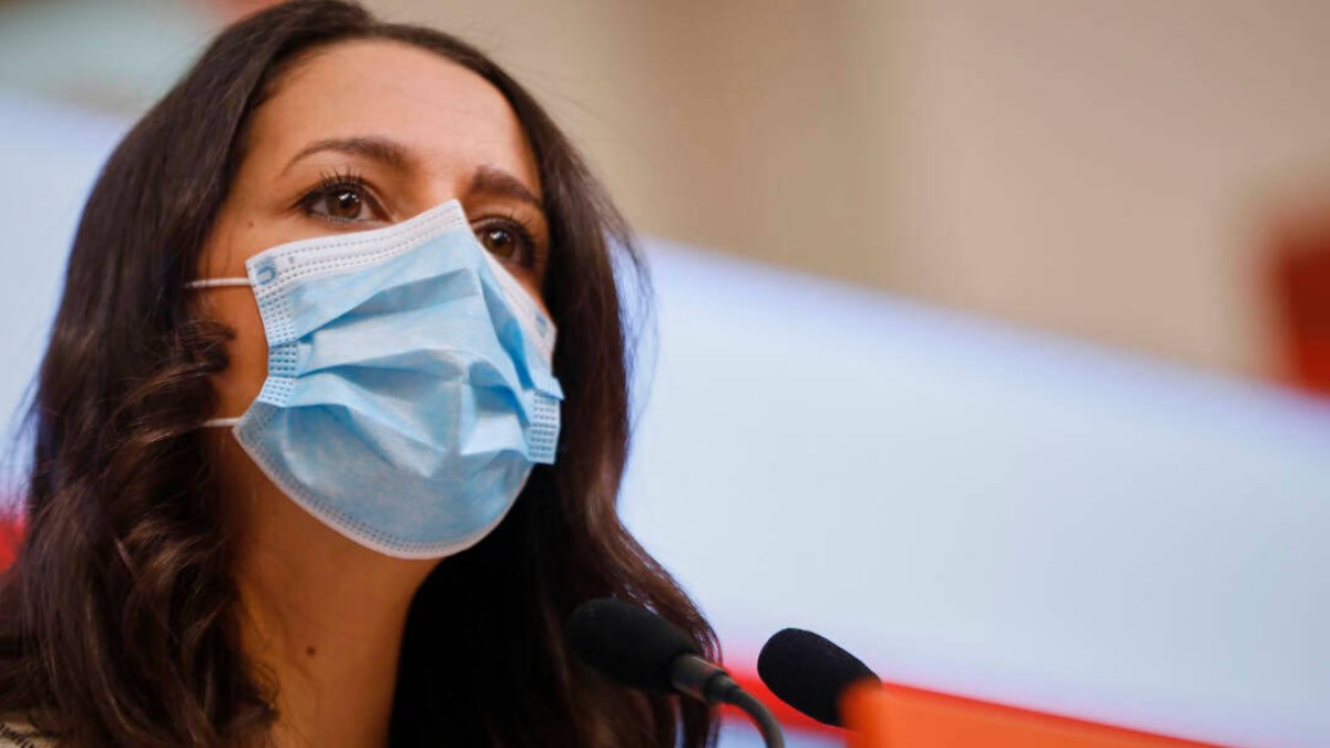 La líder de Ciudadanos, Inés Arrimadas