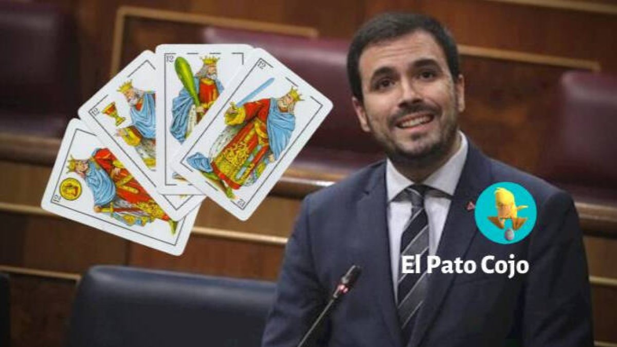Alberto Garzón, contra los Reyes