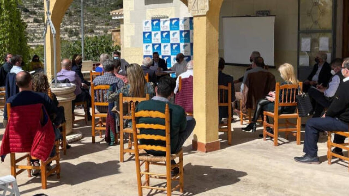 Comité Ejecutivo de UEPAL, celebrado este viernes en la Finca Señoríos de Relleu.