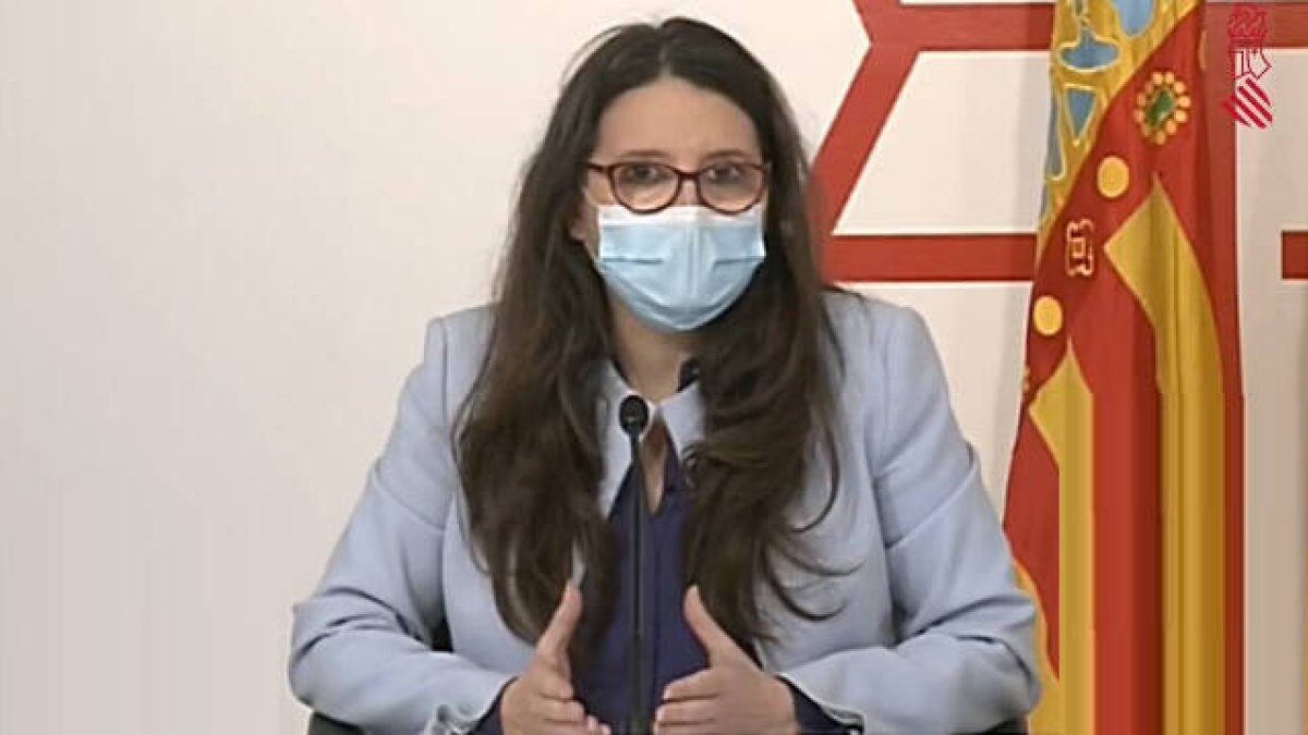 Mónica Oltra, vicepresidenta y portavoz del Consell
