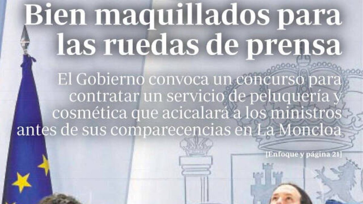 Mecano en el gobierno de Sánchez