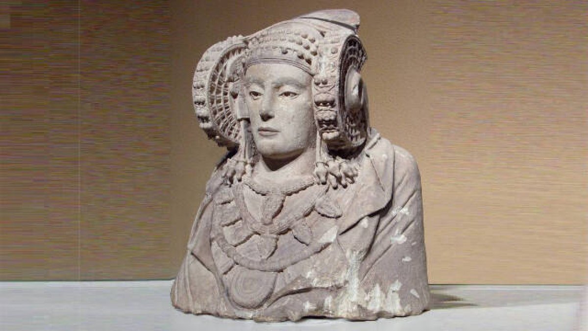 El busto de La Dama de Elche fue hallado en 1897