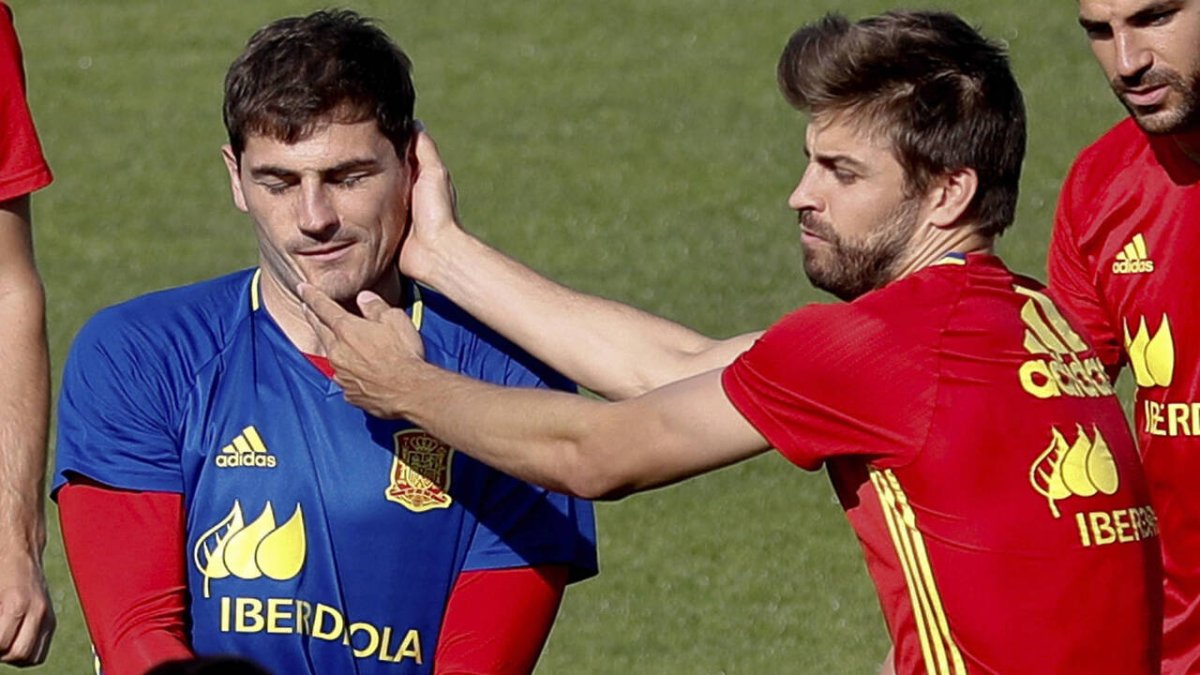 Casillas y Piqué