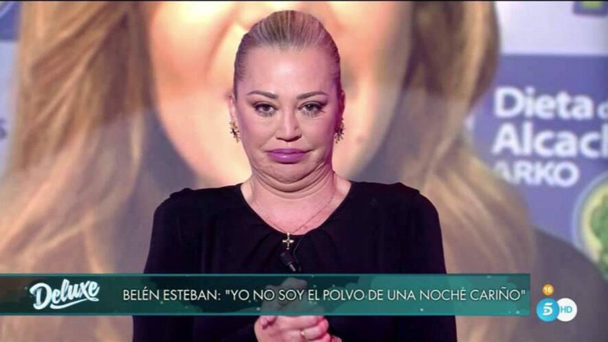 Belén Esteban, respondiendo a María José Campanario en 'Sábado Deluxe'