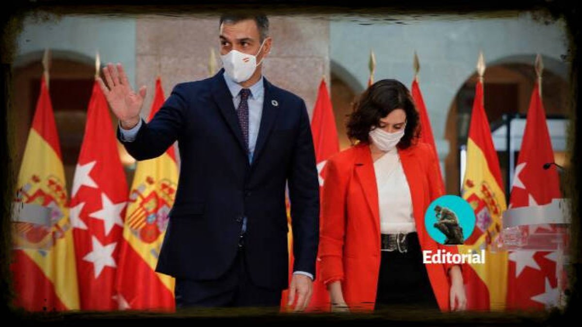 Sánchez, en su reunión con Ayuso