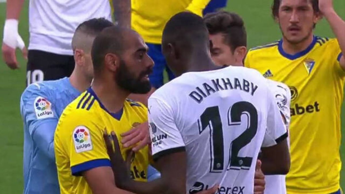 Mouctar Diakhaby tras lo sucedido con Cala.