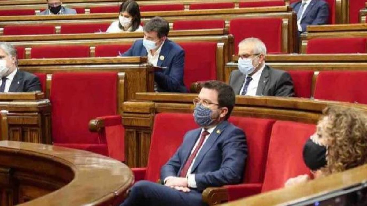 Pere Aragonés se perfila como el favorito de las elecciones catalanas de febrero.