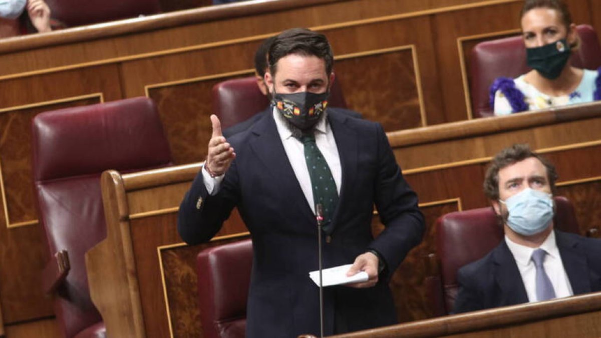 Santiago Abascal, líder de Vox