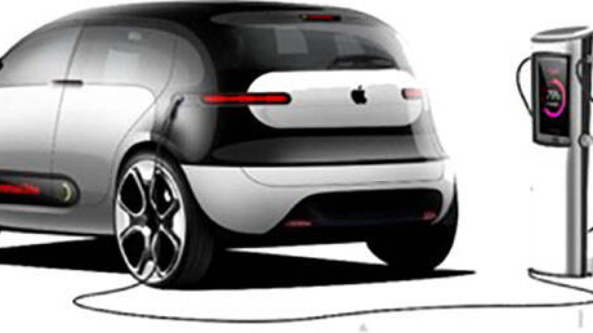 El automóvil eléctrico de la compañía de electrónica de consumo más famosa: Apple iMaybe