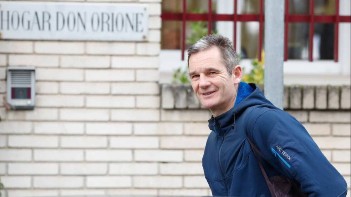 Iñaki Urdangarín, en su labor de voluntariado