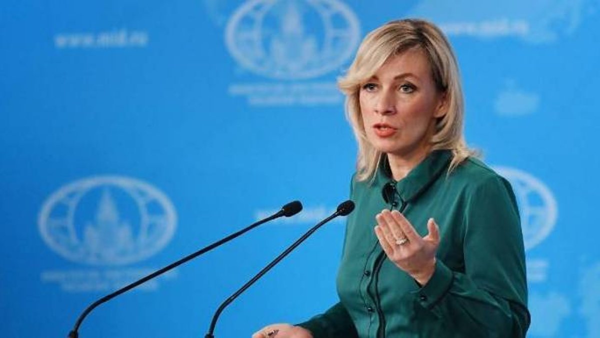 La portavoz del gobierno ruso, María Zajarova.