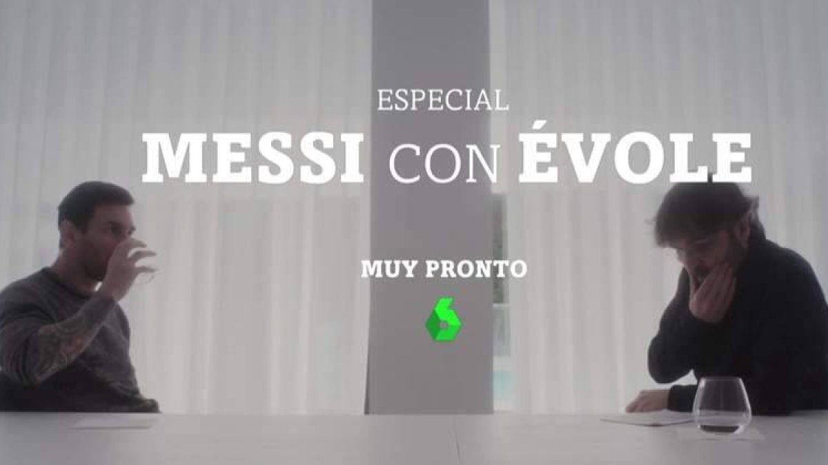 Messi y Évole