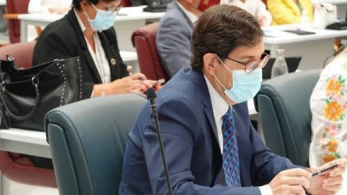El consejero de Sanidad de Murcia, Manuel Villegas.