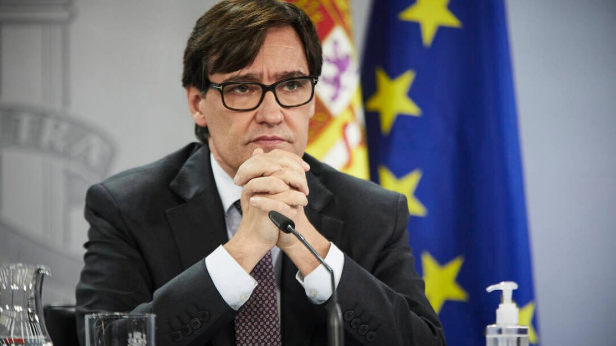 El ministro de Sanidad, Salvador Illa